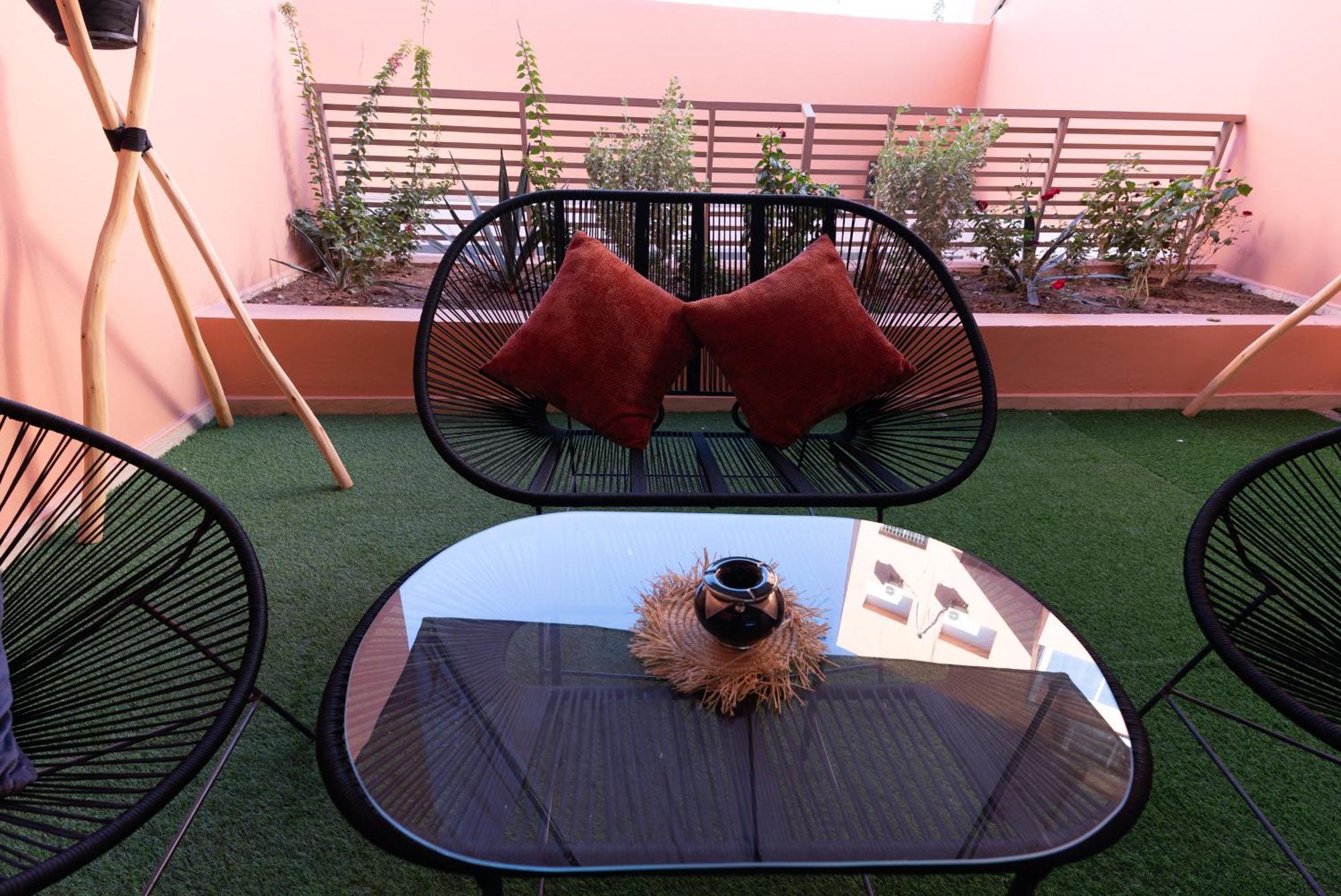 Appartement Au Coeur De Marrakech 马拉喀什 外观 照片